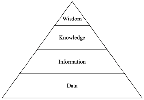 Figure 6. Data, Information, Knowledge, Wisdom (DIKW) Model